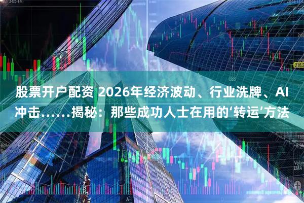 股票开户配资 2026年经济波动、行业洗牌、AI冲击……揭秘：那些成功人士在用的‘转运’方法