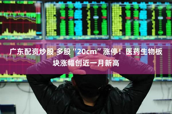 广东配资炒股 多股“20cm”涨停！医药生物板块涨幅创近一月新高